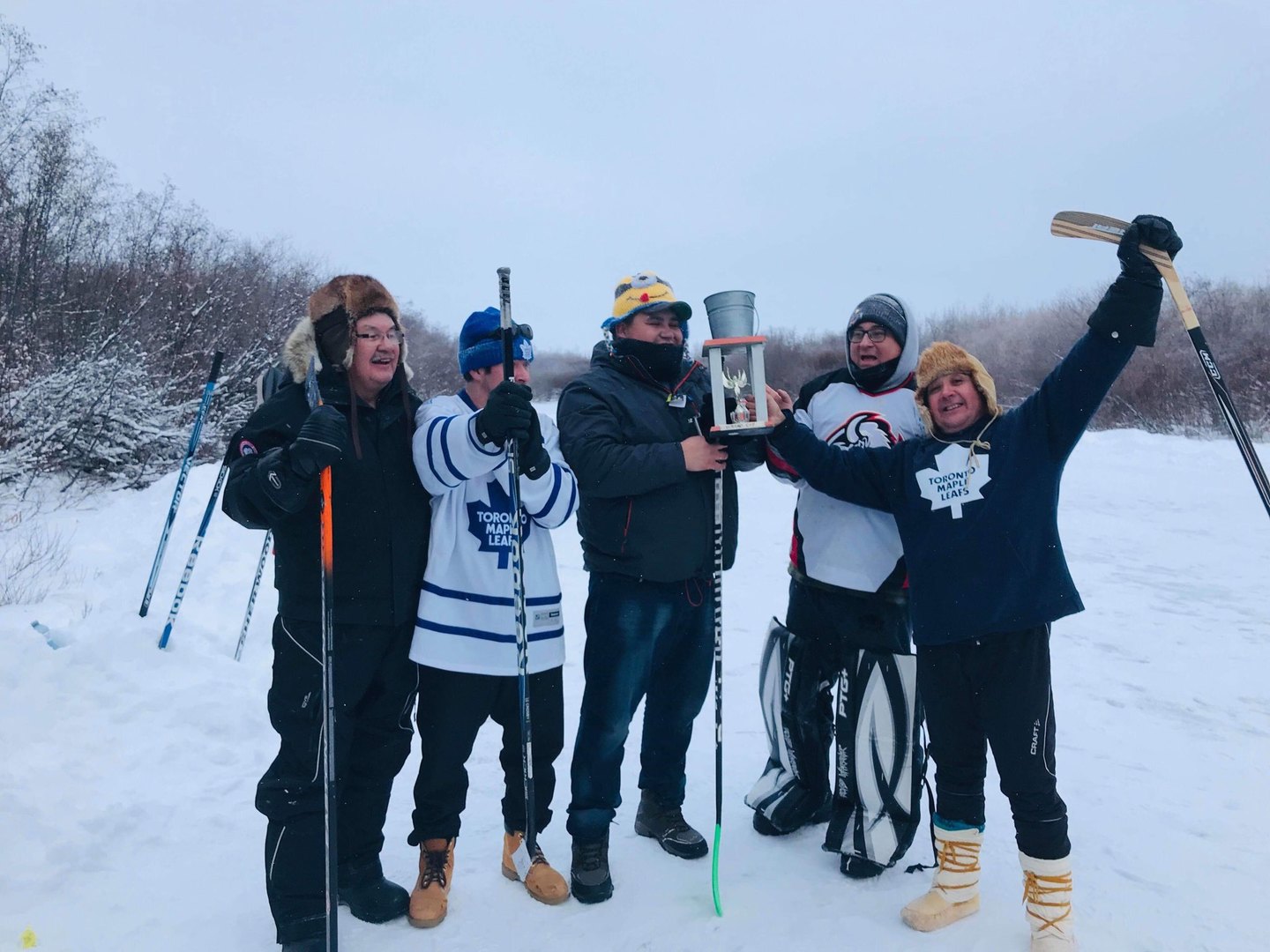 Pond Hockey: Our Christmas Tradition!